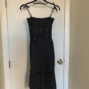 Polka Dot Midi Dress